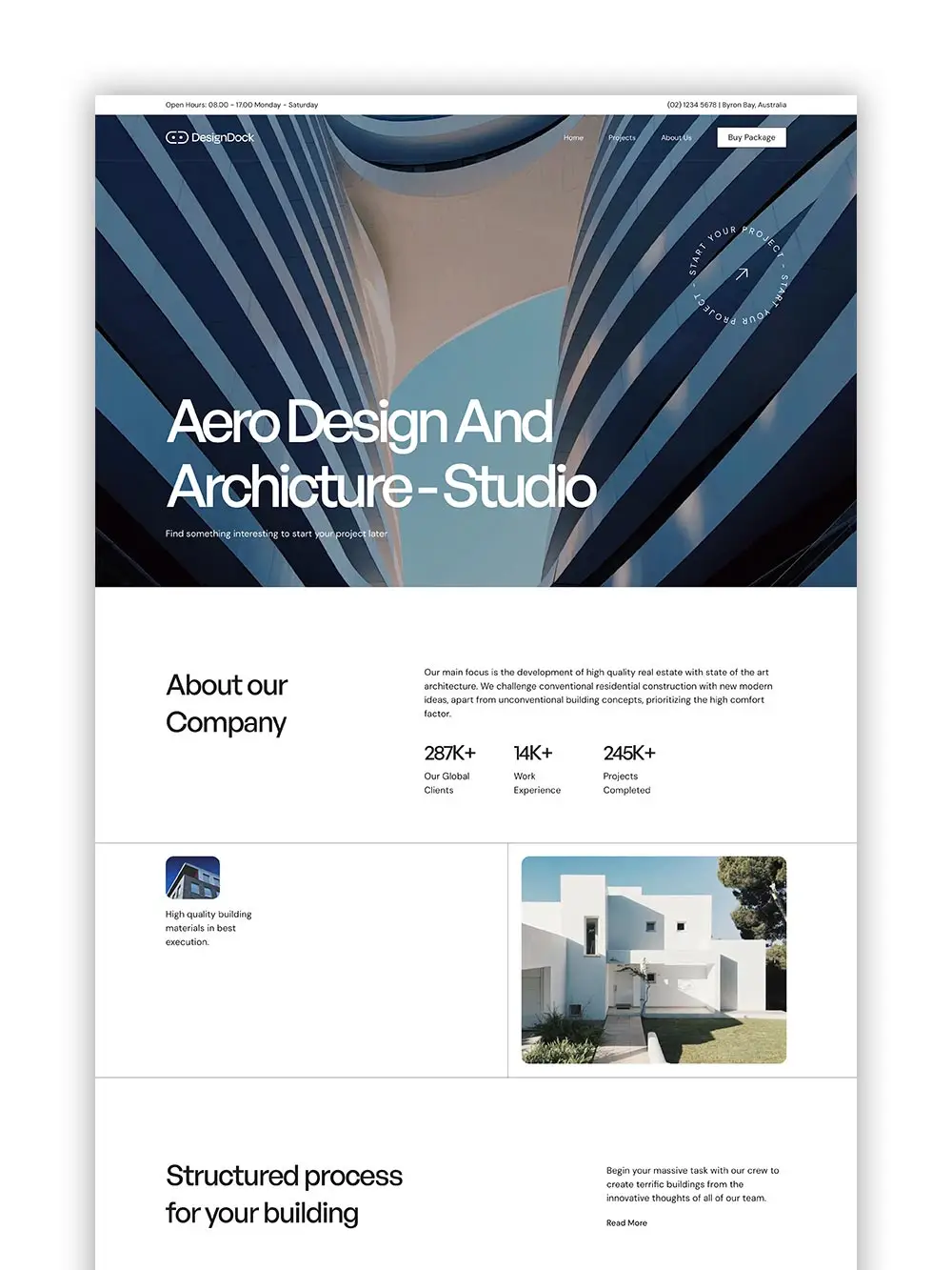 Business Services Website Package
