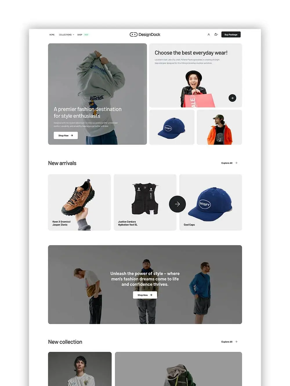 Retail Website Design Package